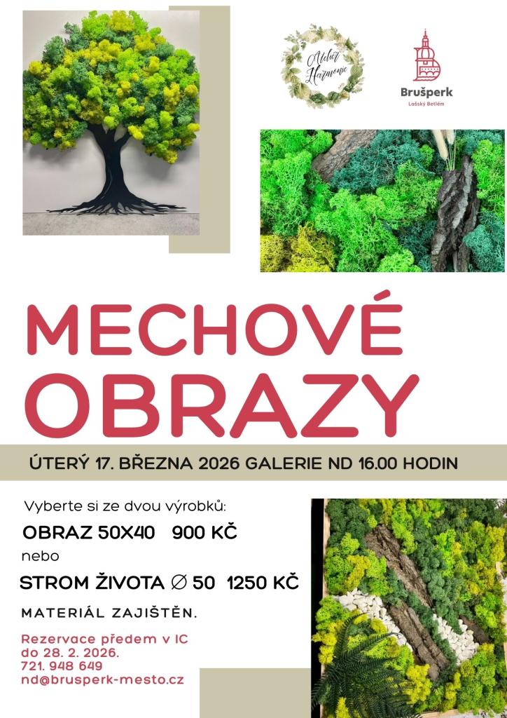Mechové obrazy