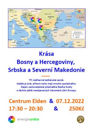 Krása Bosny a Hercegoviny, Srbska a Severní Makedonie 1