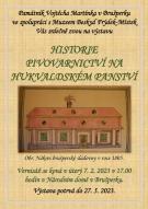 Historie pivovarnictví na hukvaldském panství 1
