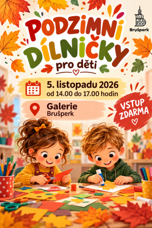 Podzimní dílničky pro děti 5. listopadu